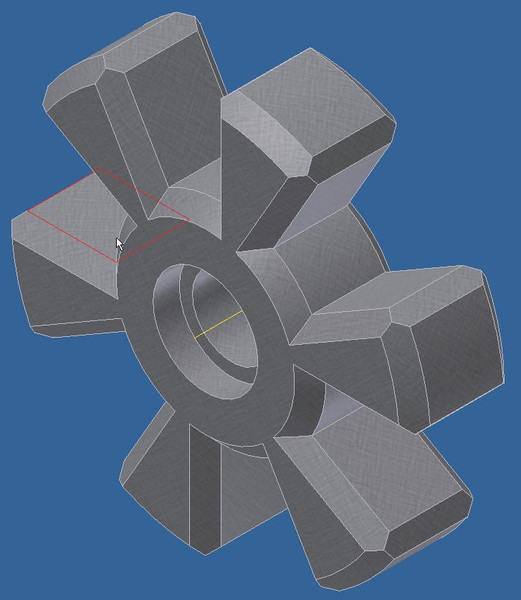 3d gear model - gear 1.ipt by mrdragonfire